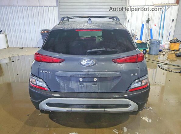 KM8K3CAB4PU982812 2023 HYUNDAI KONA Gray Rear view