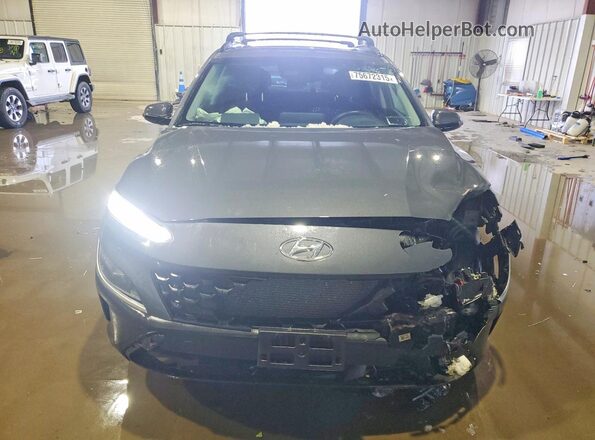 KM8K3CAB4PU982812 2023 HYUNDAI KONA Gray Front view