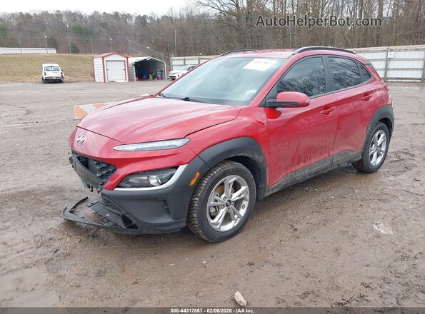 KM8K62AB3NU804355 2022 HYUNDAI KONA Красный Передняя левая четверть