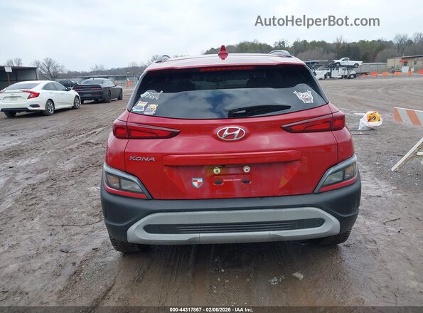 KM8K62AB3NU804355 2022 HYUNDAI KONA Красный 