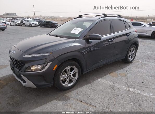 KM8K62AB4NU802873 2022 HYUNDAI KONA Серый Передняя левая четверть