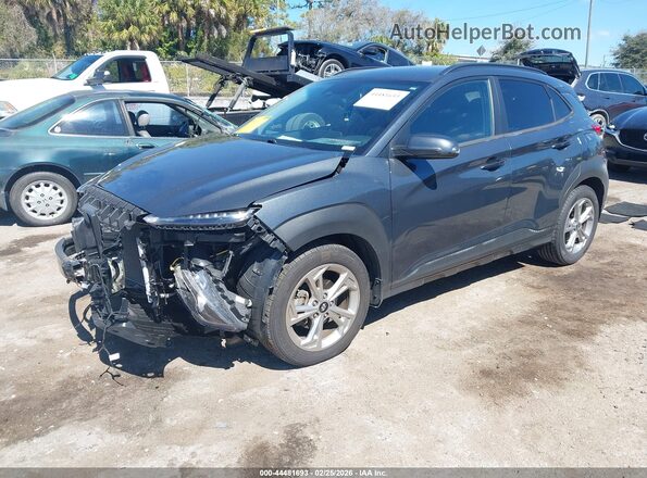 KM8K62AB7NU878233 2022 HYUNDAI KONA Серый Передняя левая четверть