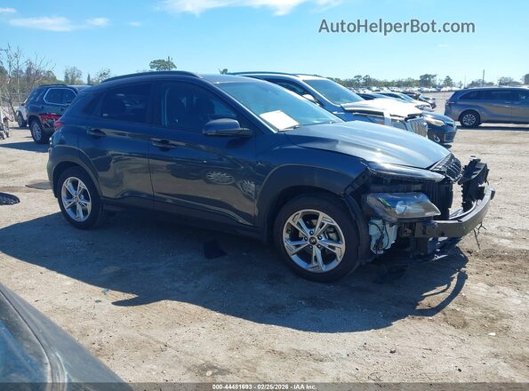 KM8K62AB7NU878233 2022 HYUNDAI KONA Серый Вид задней части салона
