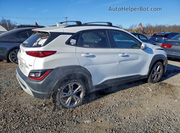 KM8K6CAB0NU832202 2022 HYUNDAI KONA Белый Задняя правая четверть