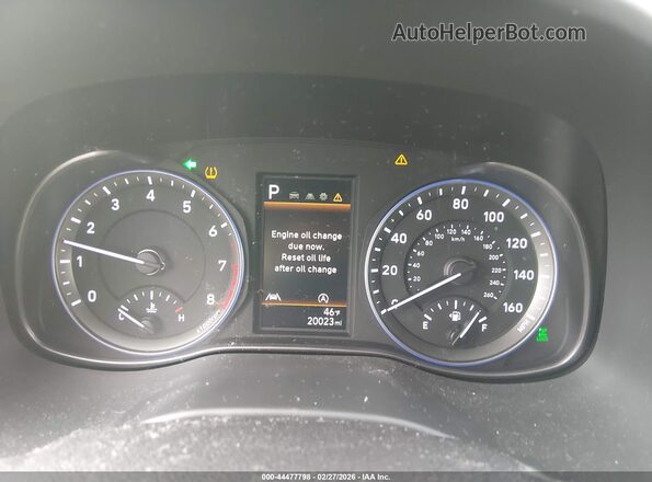 KM8K6CAB0PU939950 2023 HYUNDAI KONA Серый Вид задних сидений