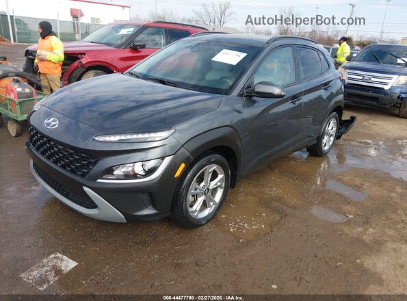 KM8K6CAB0PU939950 2023 HYUNDAI KONA Серый Передняя левая четверть
