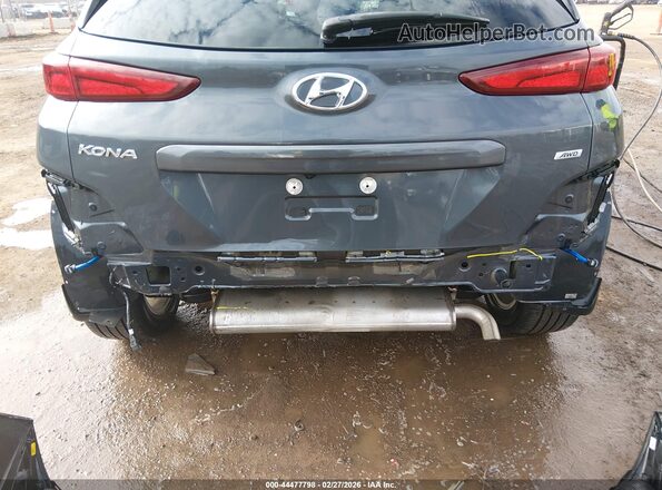 KM8K6CAB0PU939950 2023 HYUNDAI KONA Серый Вид спереди