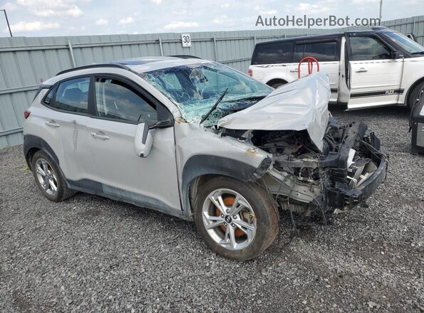 KM8K6CAB3NU883273 2022 HYUNDAI KONA Серый Передняя правая четверть