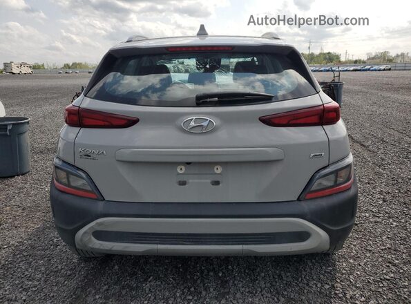 KM8K6CAB3NU883273 2022 HYUNDAI KONA Серый Вид сзади