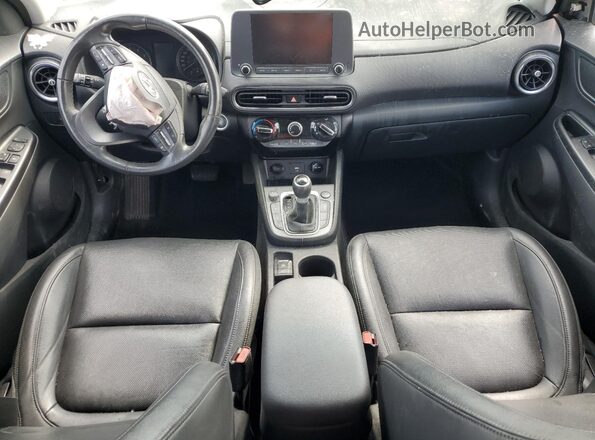 KM8K6CAB3NU883273 2022 HYUNDAI KONA Серый Вид панели приборов