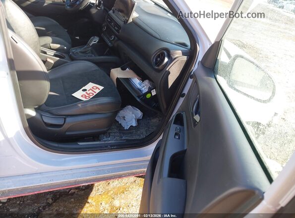 KM8KH3AC2NU004087 2022 HYUNDAI KONA N Gray წინა სალონის ხედი