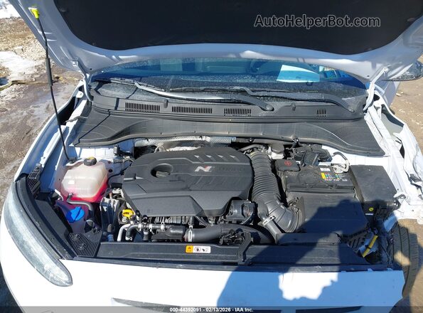 KM8KH3AC2NU004087 2022 HYUNDAI KONA N Gray უკანა ხედი