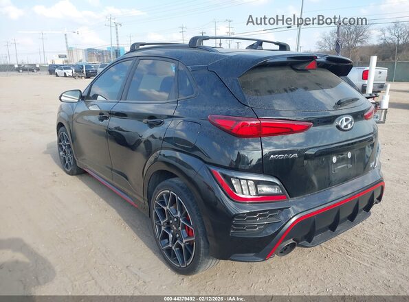 KM8KH3ACXPU011291 2023 HYUNDAI KONA N Black უკანა მარცხენა