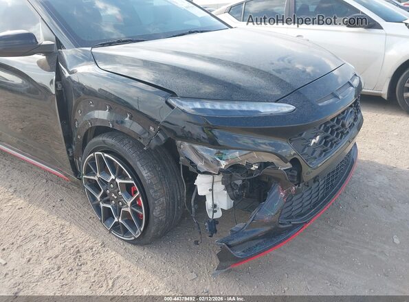 KM8KH3ACXPU011291 2023 HYUNDAI KONA N Black წინა ხედი