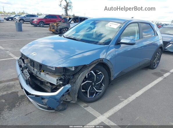 KM8KM4AE4NU109068 2022 HYUNDAI IONIQ 5 Light Blue Przód lewy
