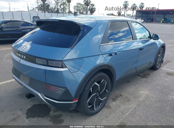 KM8KM4AE4NU109068 2022 HYUNDAI IONIQ 5 Light Blue Tył prawy