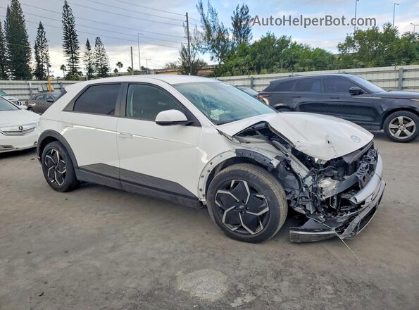 KM8KMDAF2NU051003 2022 HYUNDAI IONIQ White Przód prawy