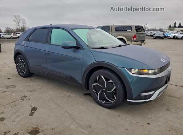 KM8KMDAF5PU214360 2023 HYUNDAI IONIQ Зеленый Передняя правая четверть