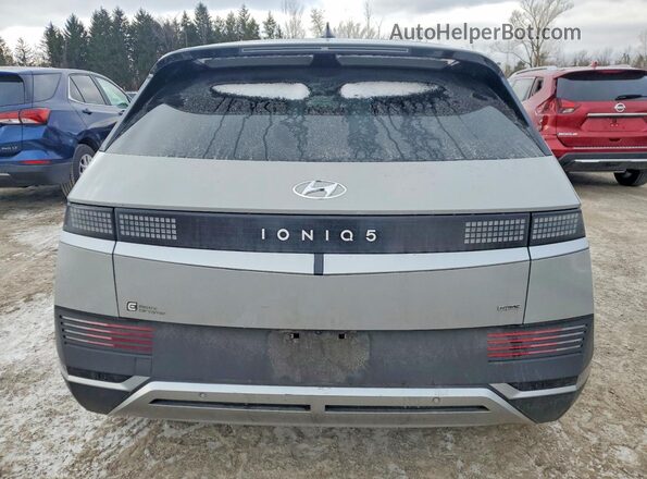 KM8KMDAF8NU086760 2022 HYUNDAI IONIQ Серый Вид сзади