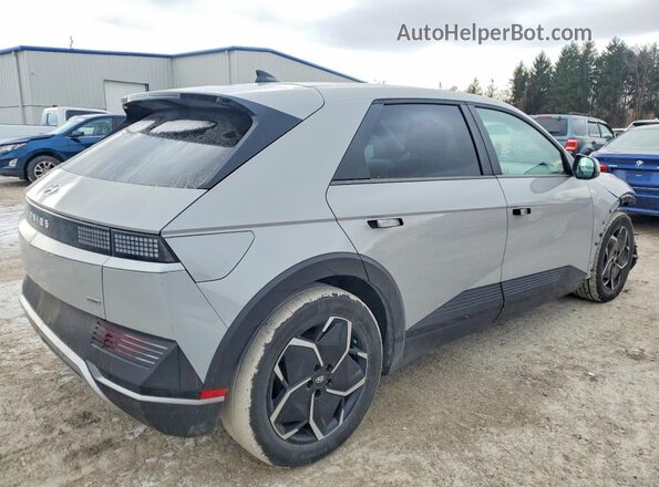KM8KMDAF8NU086760 2022 HYUNDAI IONIQ Серый Задняя правая четверть