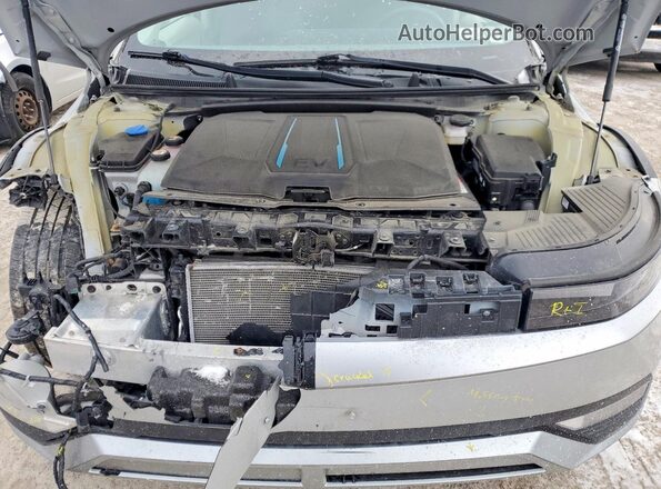 KM8KMDAF8NU086760 2022 HYUNDAI IONIQ Серый Вид подкапотного пространства