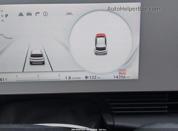 KM8KMDAF8PU200310 2023 HYUNDAI IONIQ 5 Серый Вид задних сидений