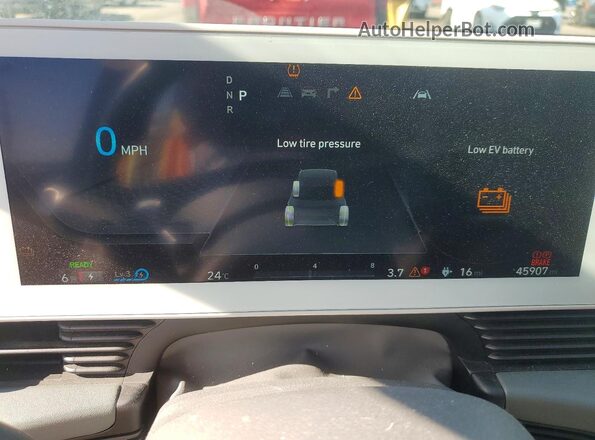 KM8KN4AE4NU066915 2022 HYUNDAI IONIQ Серый Вид щитка приборов