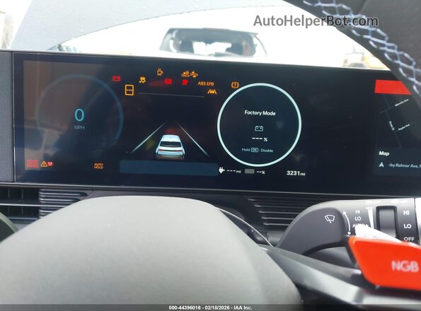 KM8KNDA86SU007211 2025 HYUNDAI IONIQ 5 N Gray უკანა სავარძლების ხედი