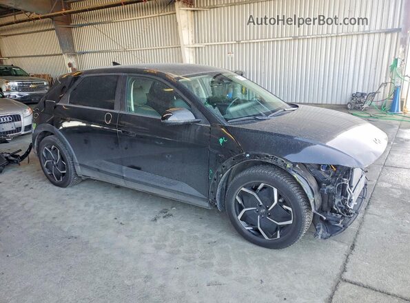 KM8KNDAF4NU104149 2022 HYUNDAI IONIQ Черный Передняя правая четверть