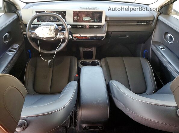 KM8KNDAF5NU055379 2022 HYUNDAI IONIQ Белый Вид панели приборов