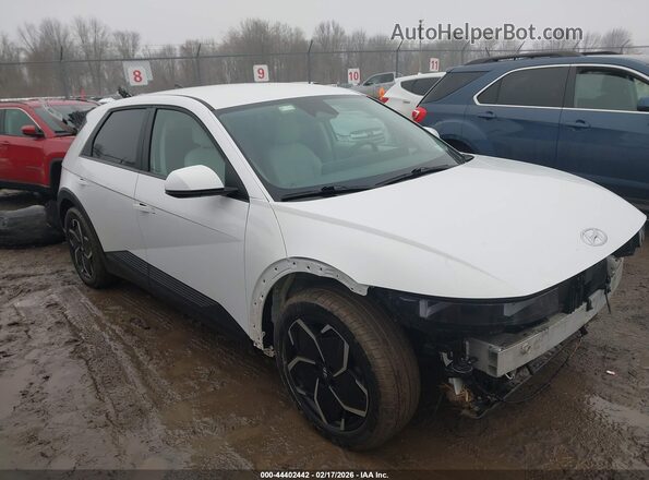 KM8KNDAF7PU181987 2023 HYUNDAI IONIQ 5 White უკანა სალონის ხედი