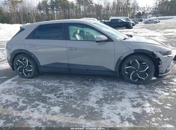 KM8KNDAFXPU168327 2023 HYUNDAI IONIQ 5 Gray Սալոնի հետևի տեսք