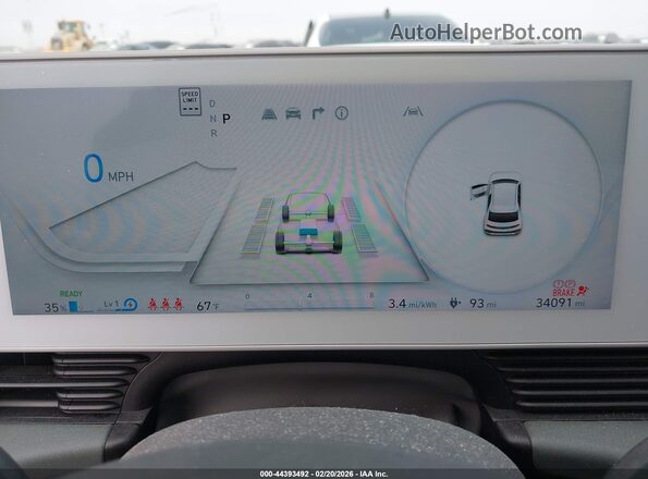 KM8KNDAFXPU192434 2023 HYUNDAI IONIQ 5 Gray უკანა სავარძლების ხედი