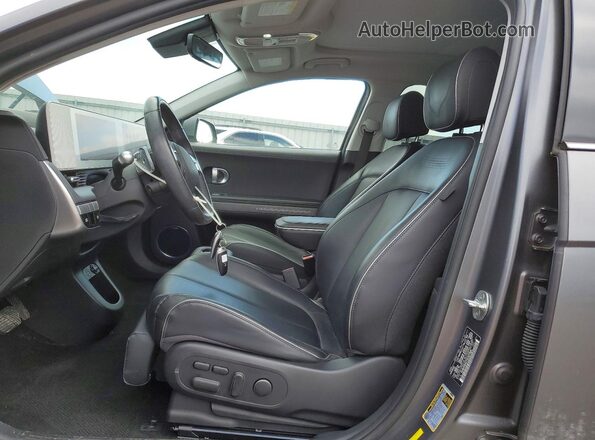 KM8KRDAF1NU071986 2022 HYUNDAI IONIQ Gray Vista interior delantera