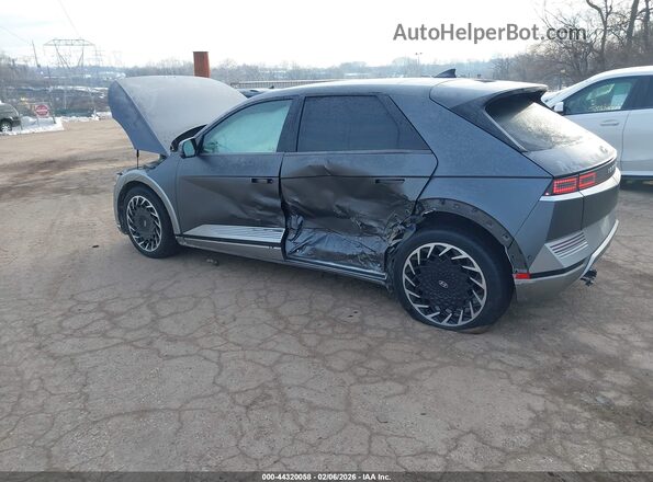 KM8KRDAF3NU064909 2022 HYUNDAI IONIQ 5 Серый Задняя левая четверть