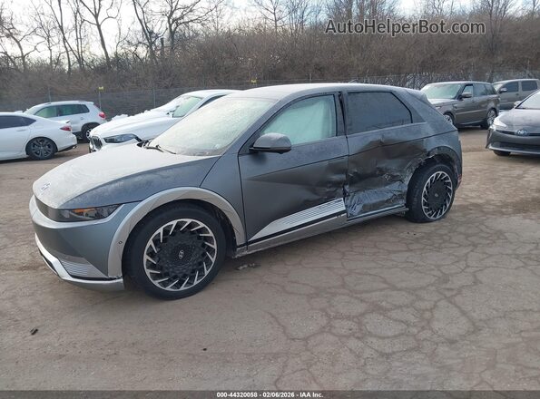 KM8KRDAF3NU064909 2022 HYUNDAI IONIQ 5 Серый Передняя левая четверть