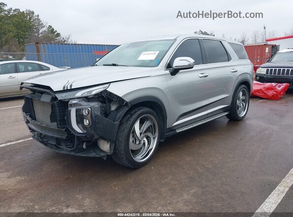 KM8R14HE7NU373589 2022 HYUNDAI PALISADE Gray 