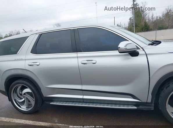 KM8R14HE7NU373589 2022 HYUNDAI PALISADE Gray 