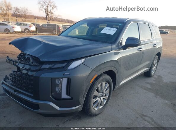 KM8R2DGE4RU662448 2024 HYUNDAI PALISADE Gray Przód lewy