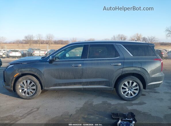 KM8R2DGE4RU662448 2024 HYUNDAI PALISADE Gray Widok wnętrza 360 stopni