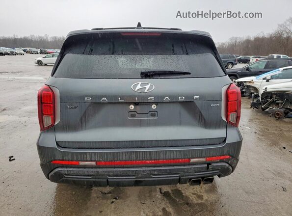 KM8R3DGE7PU591417 2023 HYUNDAI PALISADE Серый Вид сзади