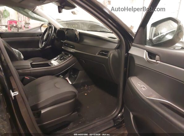 KM8R3DHE0LU086473 2020 HYUNDAI PALISADE Черный Вид салона спереди