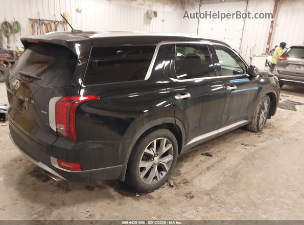 KM8R3DHE0LU086473 2020 HYUNDAI PALISADE Черный Задняя правая четверть