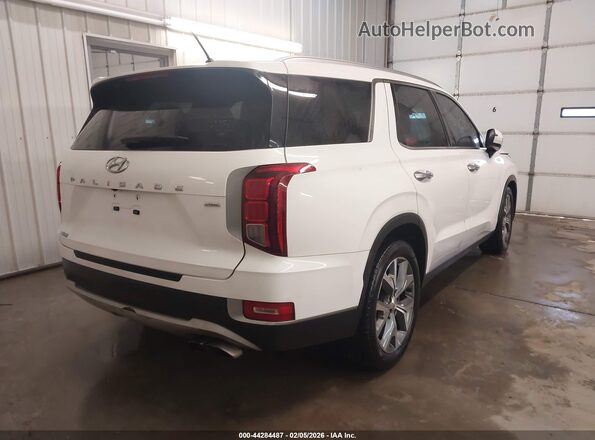 KM8R3DHE3LU118929 2020 HYUNDAI PALISADE Белый Задняя правая четверть