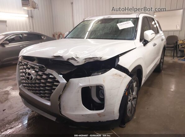 KM8R3DHE3LU118929 2020 HYUNDAI PALISADE Белый Вид спереди