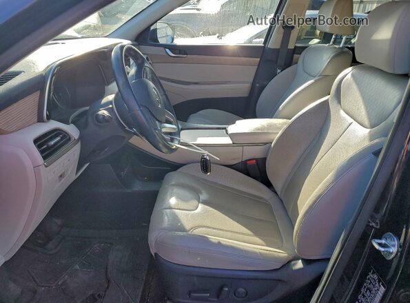 KM8R4DHE3LU103764 2020 HYUNDAI PALISADE Blue Вид салону спереду