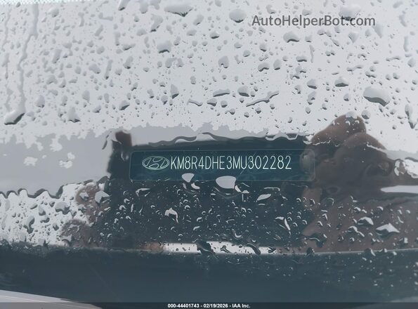 KM8R4DHE3MU302282 2021 HYUNDAI PALISADE Белый 