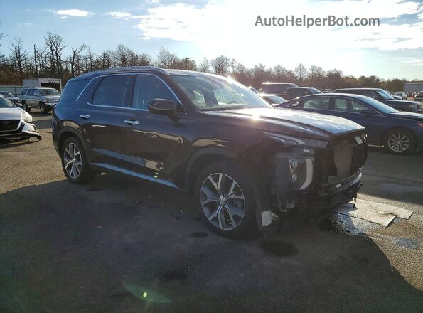 KM8R4DHE5MU266904 2021 HYUNDAI PALISADE Burgundy Առջևի աջ
