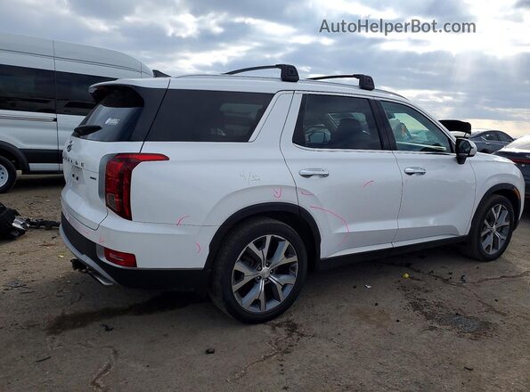 KM8R4DHE8MU212593 2021 HYUNDAI PALISADE White 