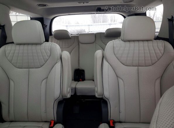 KM8R5DGE5RU668671 2024 HYUNDAI PALISADE White უკანა სავარძლების ხედი